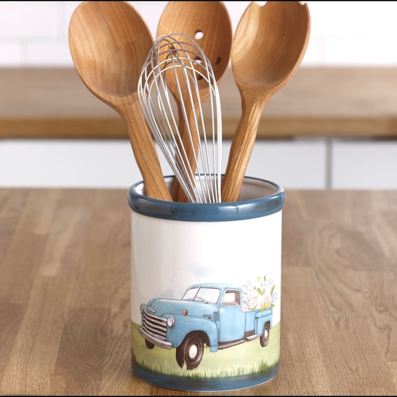 T.J.Maxx Kitchen Farmhouse Utensil Crock New Poshmark